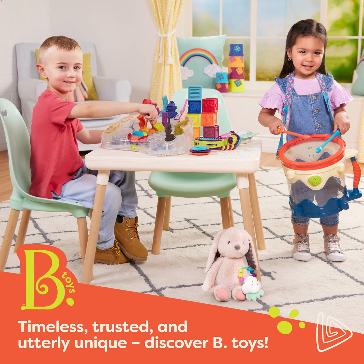 B. toys One Two Squeeze, 10 Soft Stacking Blocks, Blocks - 2, Baby ๐ All In One Marketplace Canada