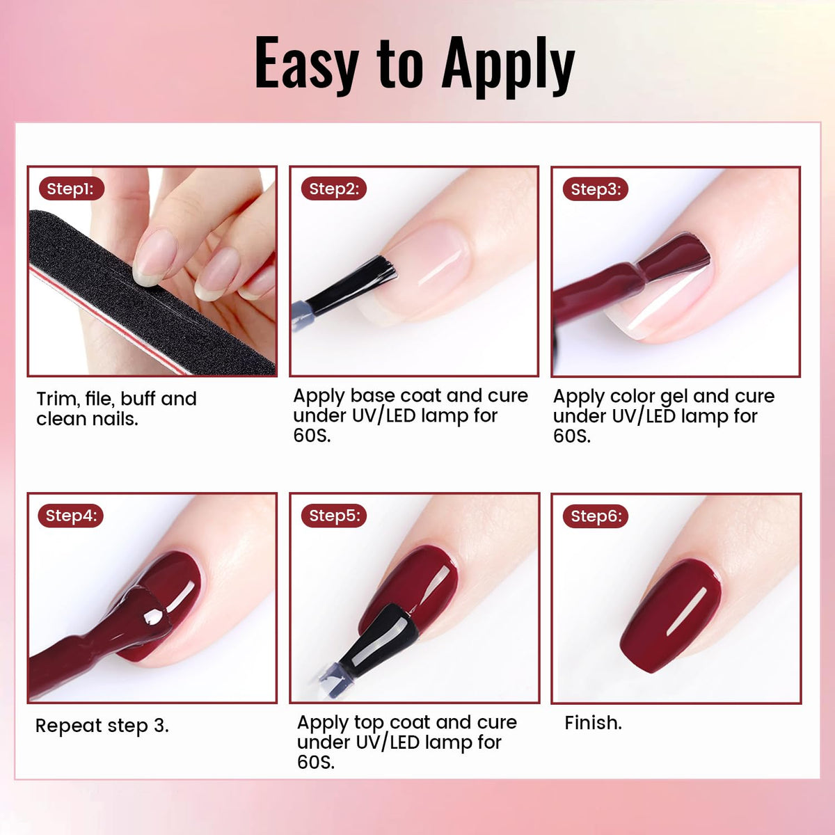 36 PCS Gel Nail Polish Kit with U V Light include 32 Colors Gel Polish Nail Soak Off Base No Wipe Top and Matte Top Coat Nail Polish Set Manicure Tools Lamp Gifts for Women π All In One Marketplace Canada