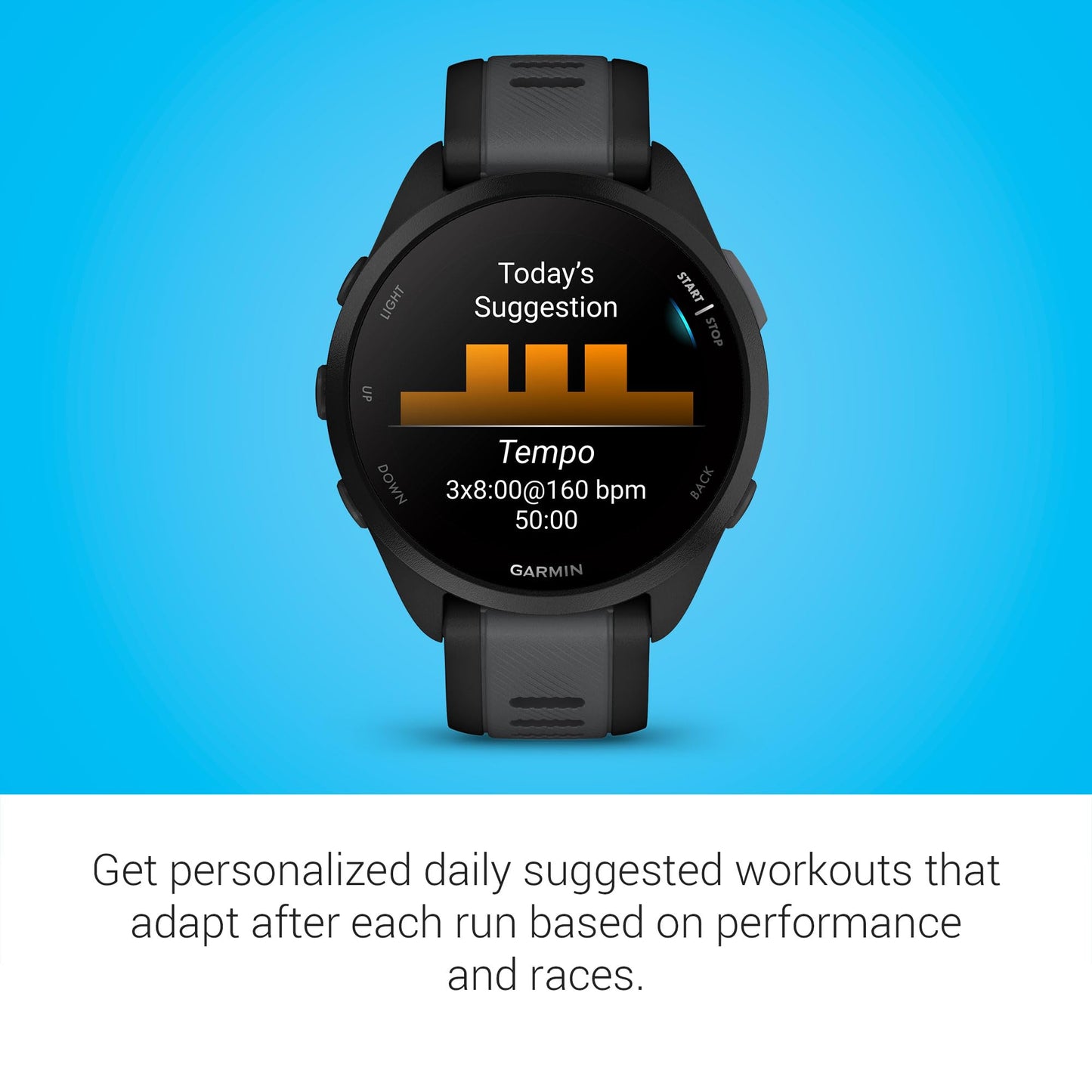 Garmin Forerunner® 165, Running Smartwatch, Colorful AMOLED Display, Training Metrics and Recovery Insights, Black 🍁 All In One Marketplace Canada
