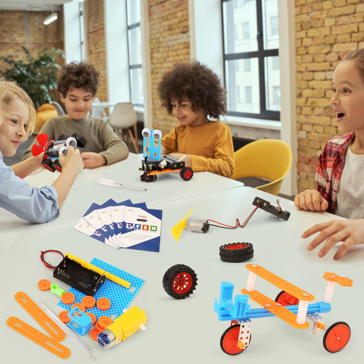 STEM Toys Science Kit for Kids 6-8 8-10 10-12, Crafts for Boys Girls Gifts 9-12 Years Old, STEM Building Robot Car Toys for Birthday Gift Ideas Age 8 9 10 11 12 ๐ All In One Marketplace Canada