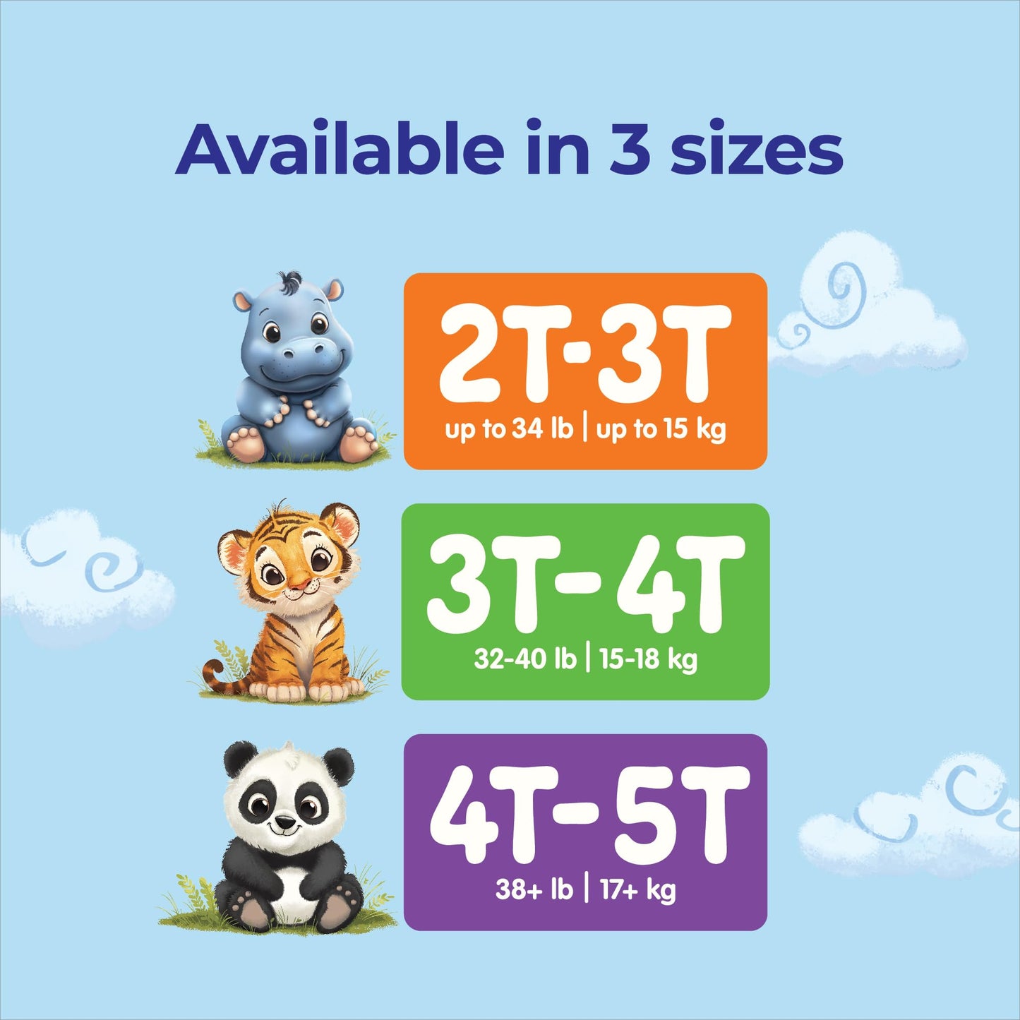 Royale Premium Training Pants, Size X-Large, 4T-5T (38 to 50 lbs), 84 Count, Disposable Training Pants (Packaging may vary) đ All In One Marketplace Canada