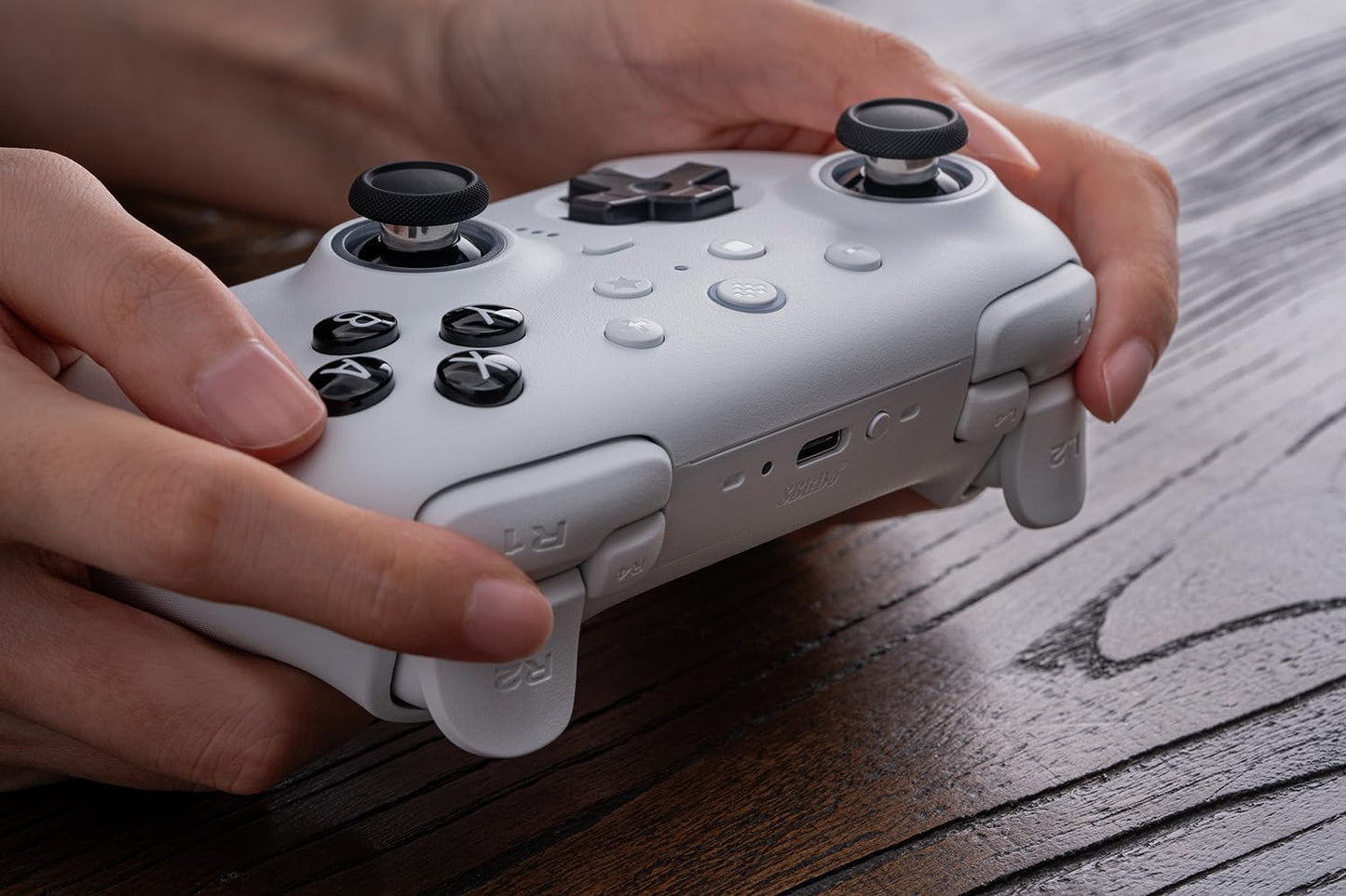8BitDo Ultimate 2 Bluetooth Controller for Switch/Switch 2 & Windows PC, Switch Pro Controller with TMR Joysticks, Switchable Hall Effect/Tactile Triggers, Vibration and Motion Control - White ๐ All In One Marketplace Canada