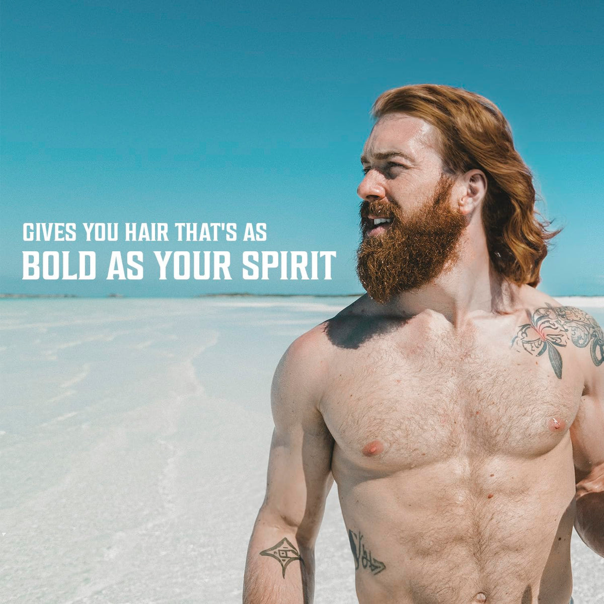 Viking Revolution Sea Salt Hair Spray for Men - Coconut - 260ml - Texturizing With Kelp, Aloe Vera & Red Algae Extract - Adds Volume & Texture for Beach Hair ๐ All In One Marketplace Canada