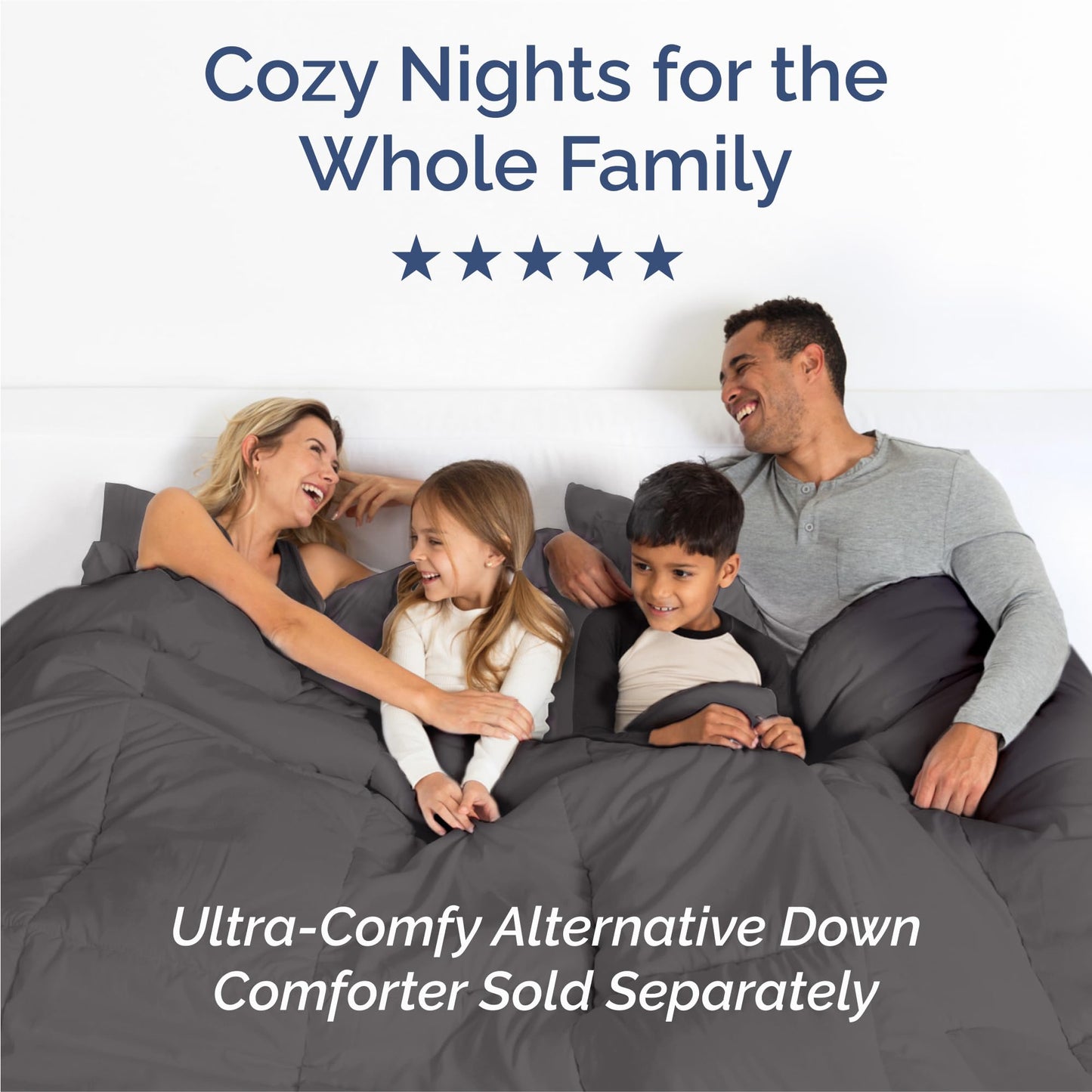 King Size 4 Piece Sheet Set - Comfy Breathable & Cooling Sheets - Hotel Luxury Bed Sheets for Women & Men - Deep Pockets, Easy-Fit, Extra Soft & Wrinkle Free Sheets - Dark Grey Oeko-Tex Bed Sheet Set 🍁 All In One Marketplace Canada