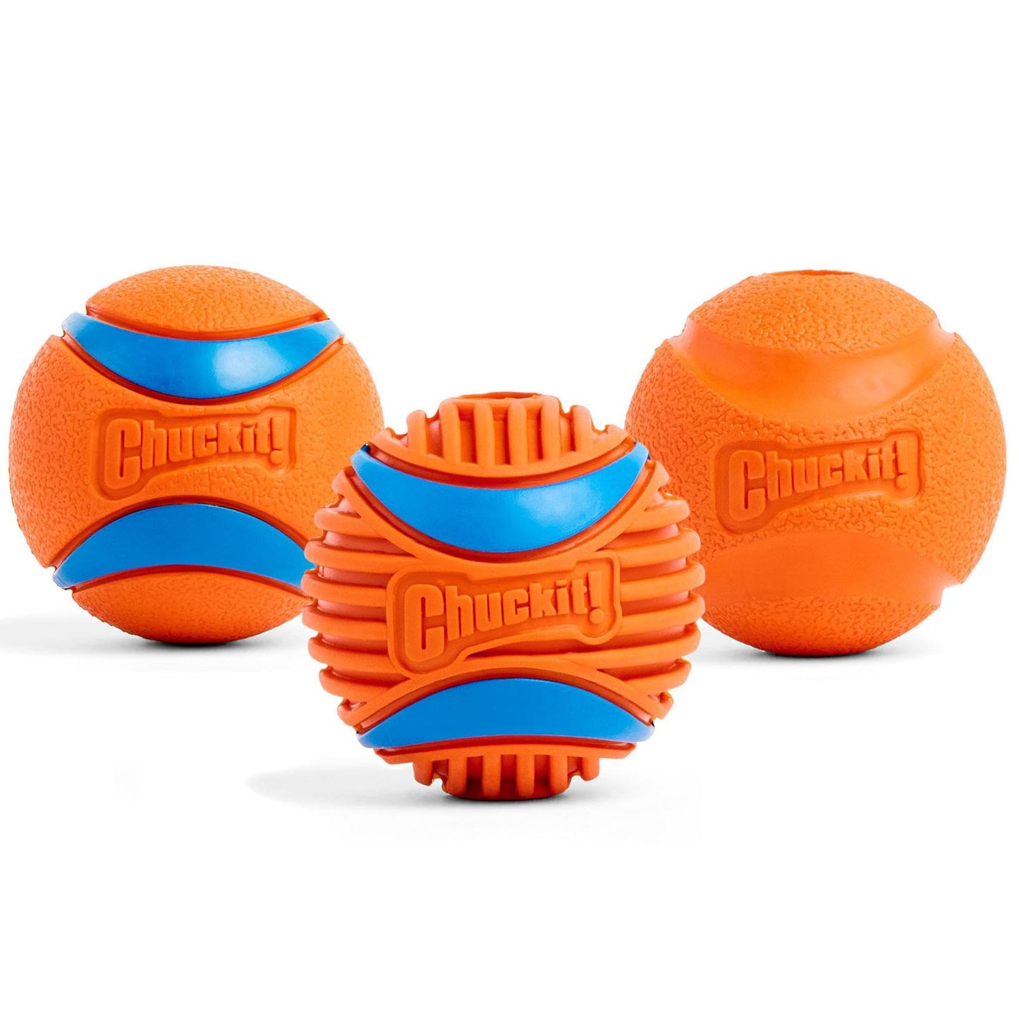 Chuckit! Fetch Ball Medley, Medium, Dog Ball, 3 Pack, Ultra, Fetch and Rugged Balls Included ๐ All In One Marketplace Canada