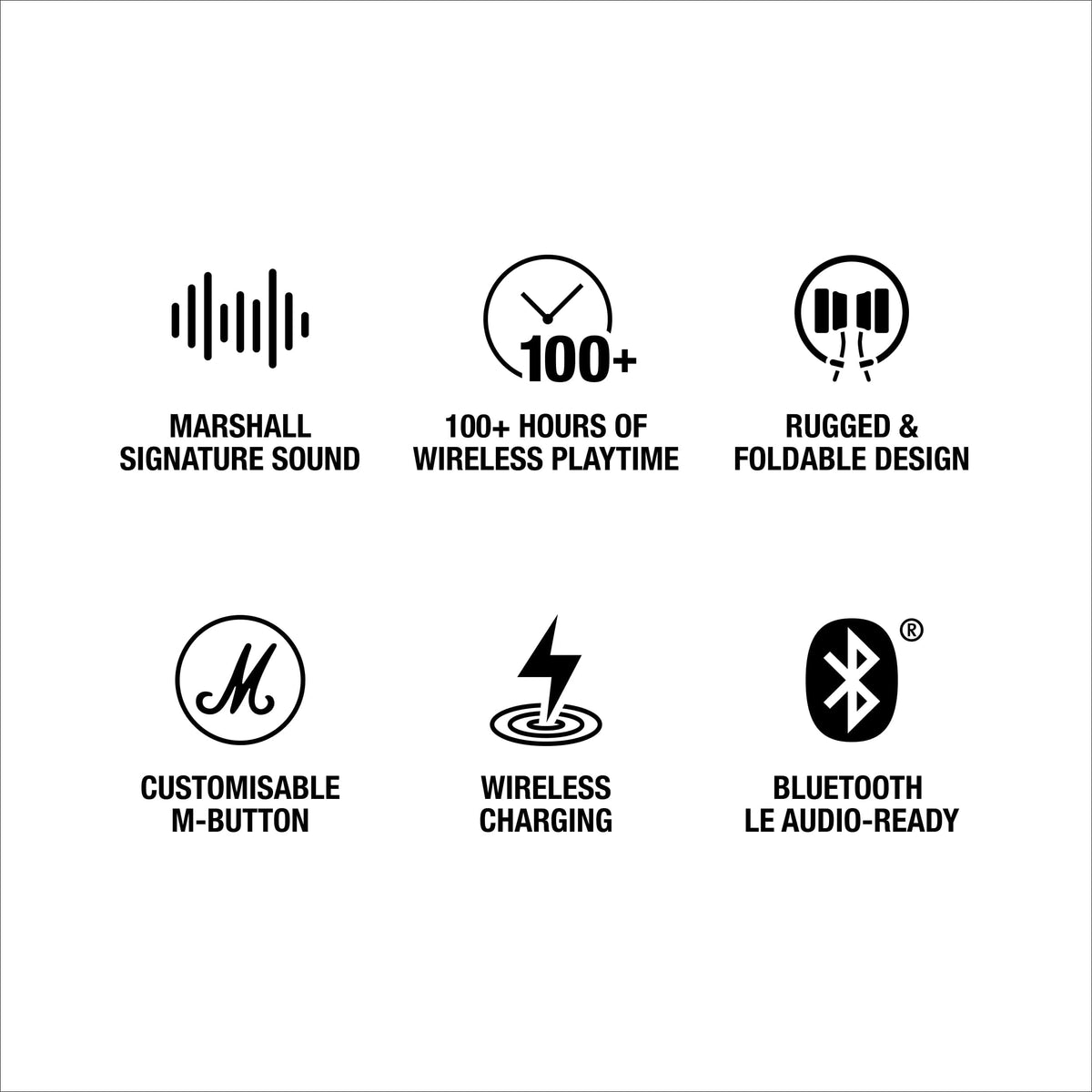 Marshall Major V Wireless On-Ear Headphones with 100+ Hours of Playtime - Brown ๐ All In One Marketplace Canada