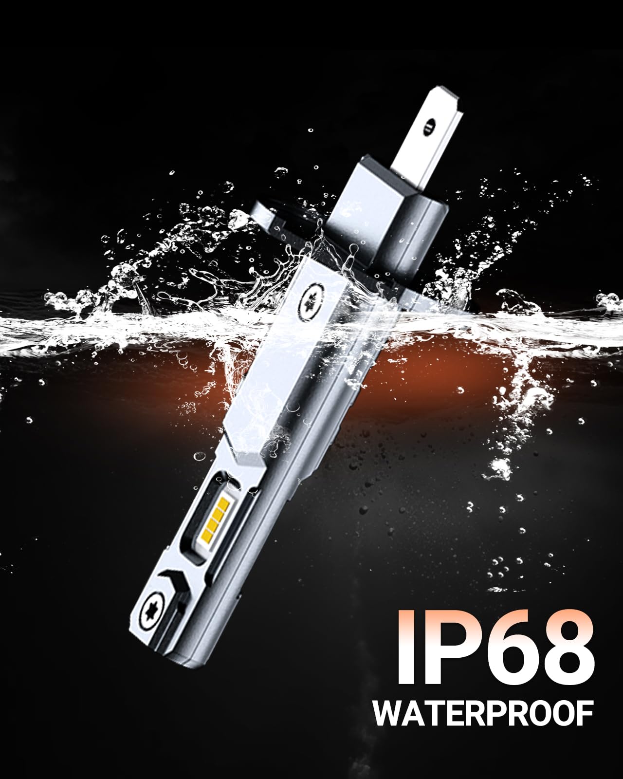 SEALIGHT 2026 Upgraded H1 LED Headlight Bulbs, 1:1 Design 60,000LM 1000% Brighter H1 Headlight Bulb, 6500K Cool White, Plug and Play Halogen Replacement, Non-polarity, Pack of 2 π All In One Marketplace Canada