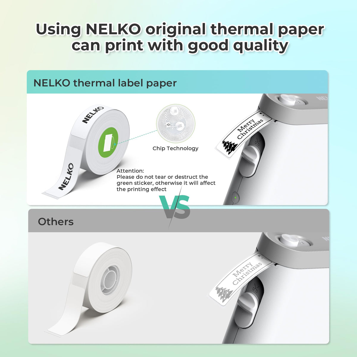 Nelko Label Maker Machine with Tape, P21 Portable Bluetooth Label Printer, Wireless Built-in Cutter Sticker Maker Mini Label Makers with Multiple Templates for School Organizing Office Home, White ๐ All In One Marketplace Canada