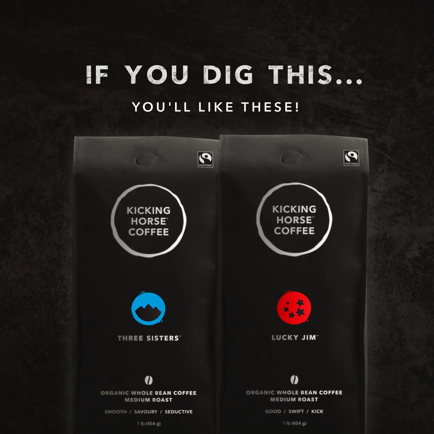 Kicking Horse Coffee, Smart Ass, Medium Roast, Whole Bean, 1 lb - Certified Organic, Fairtrade, Kosher Coffee π All In One Marketplace Canada
