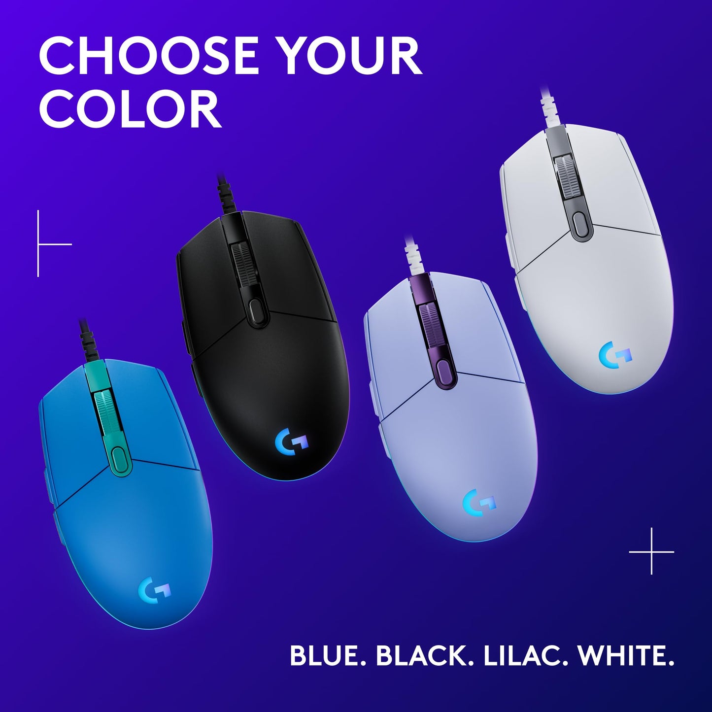 Logitech G203 Wired Gaming Mouse - White ๐ All In One Marketplace Canada