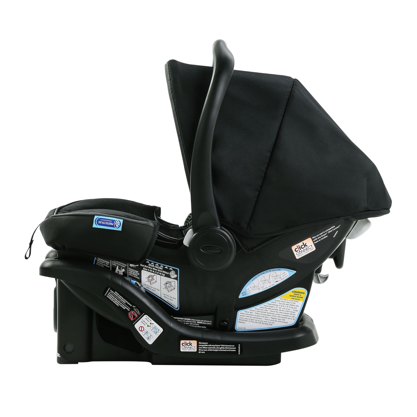 Graco SnugRide 35 Lite LX Infant Car Seat, 1.8-15.8 kg (4-35 lb), Gotham π All In One Marketplace Canada