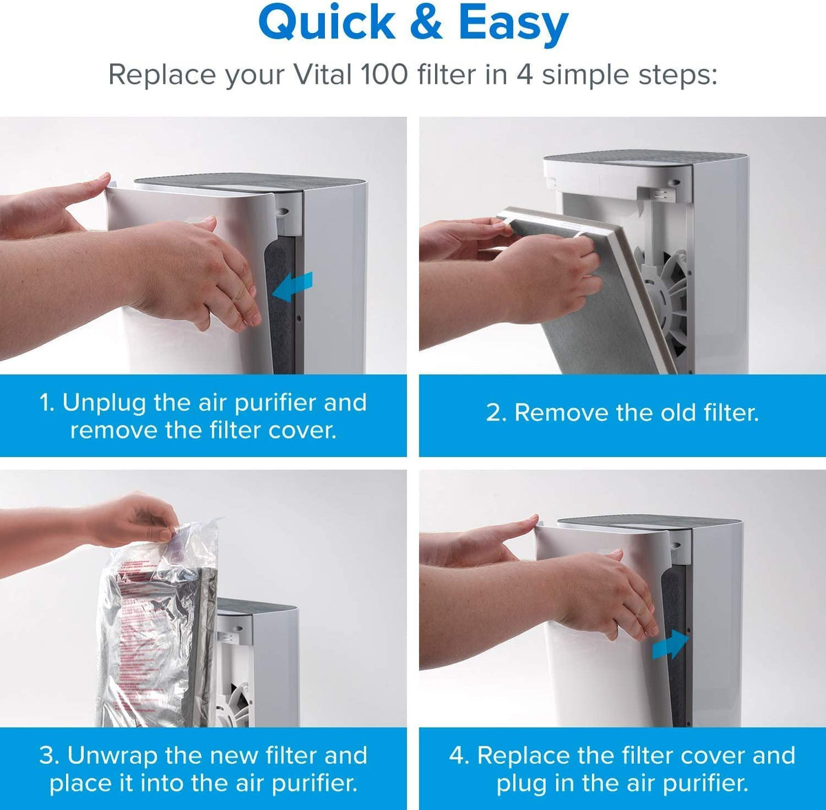 Levoit Vital 100 Air Purifier Genuine Replacement Filter π All In One Marketplace Canada