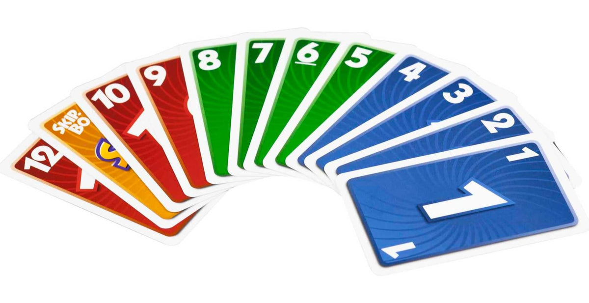 Mattel Games Skip Bo Card Game in Decorative Tin with 162 Cards, Sequencing Family Game for 2 to 6 Players, Kids Ages 7 Years & Older 🍁 All In One Marketplace Canada