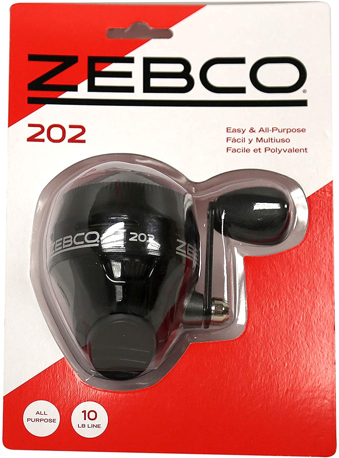 Zebco/Quantum, 202 Freshwater Spincast Reel, 2.8:1 Gear Ratio, 15" Retrieve Rate, Right Hand, Clam Package ๐ All In One Marketplace Canada