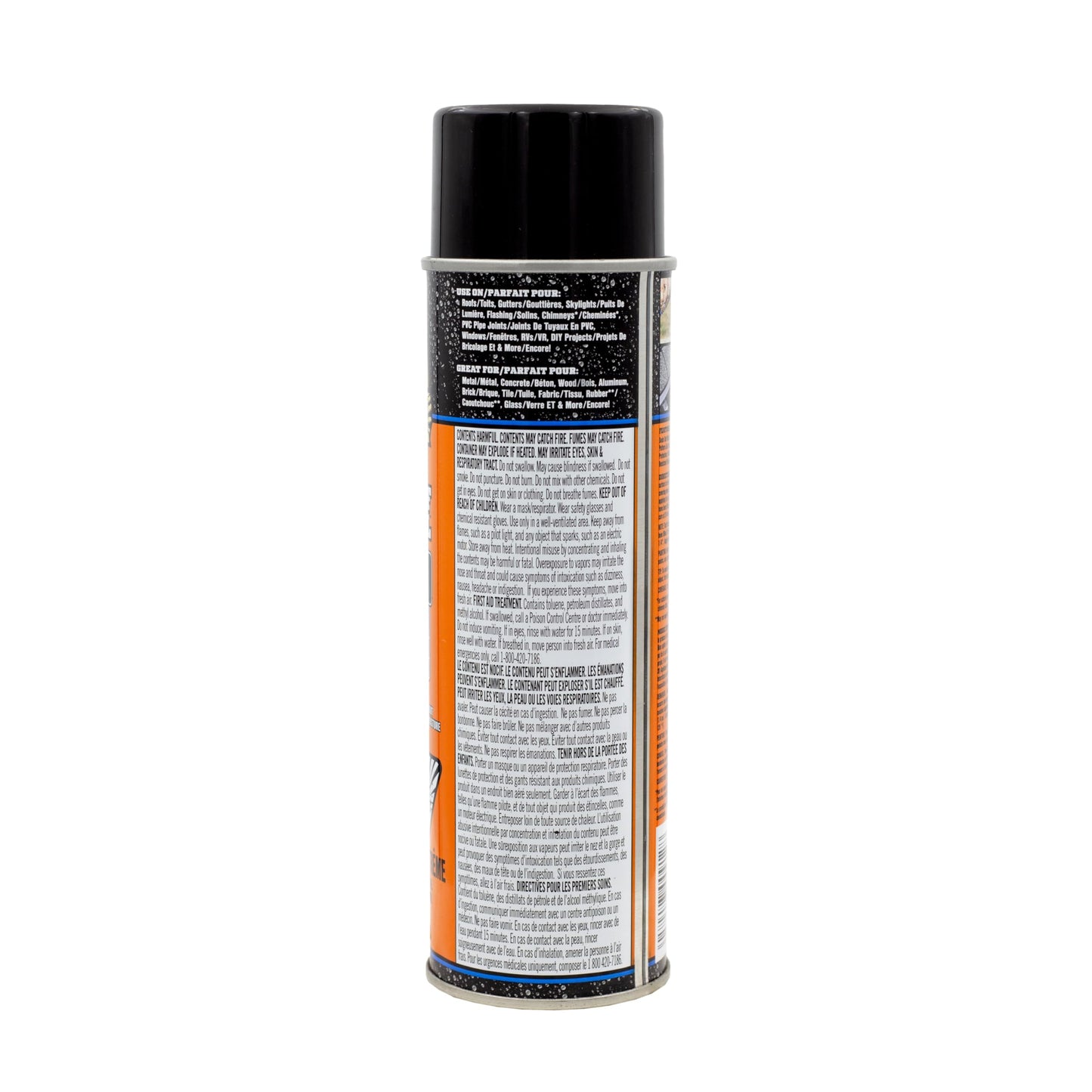 Gorilla Waterproof Patch & Seal Spray, Flexible Rubberized Coating, Seals Out Water Air & Moisture, Stops & Prevents Leaks, Black, 16oz/453g, (Pack of 1) ๐ All In One Marketplace Canada