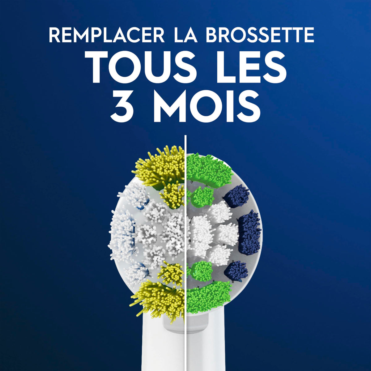 Oral-B Precision Clean Electric Toothbrush Replacement Brush Heads Refill, White, 3 Count ๐ All In One Marketplace Canada