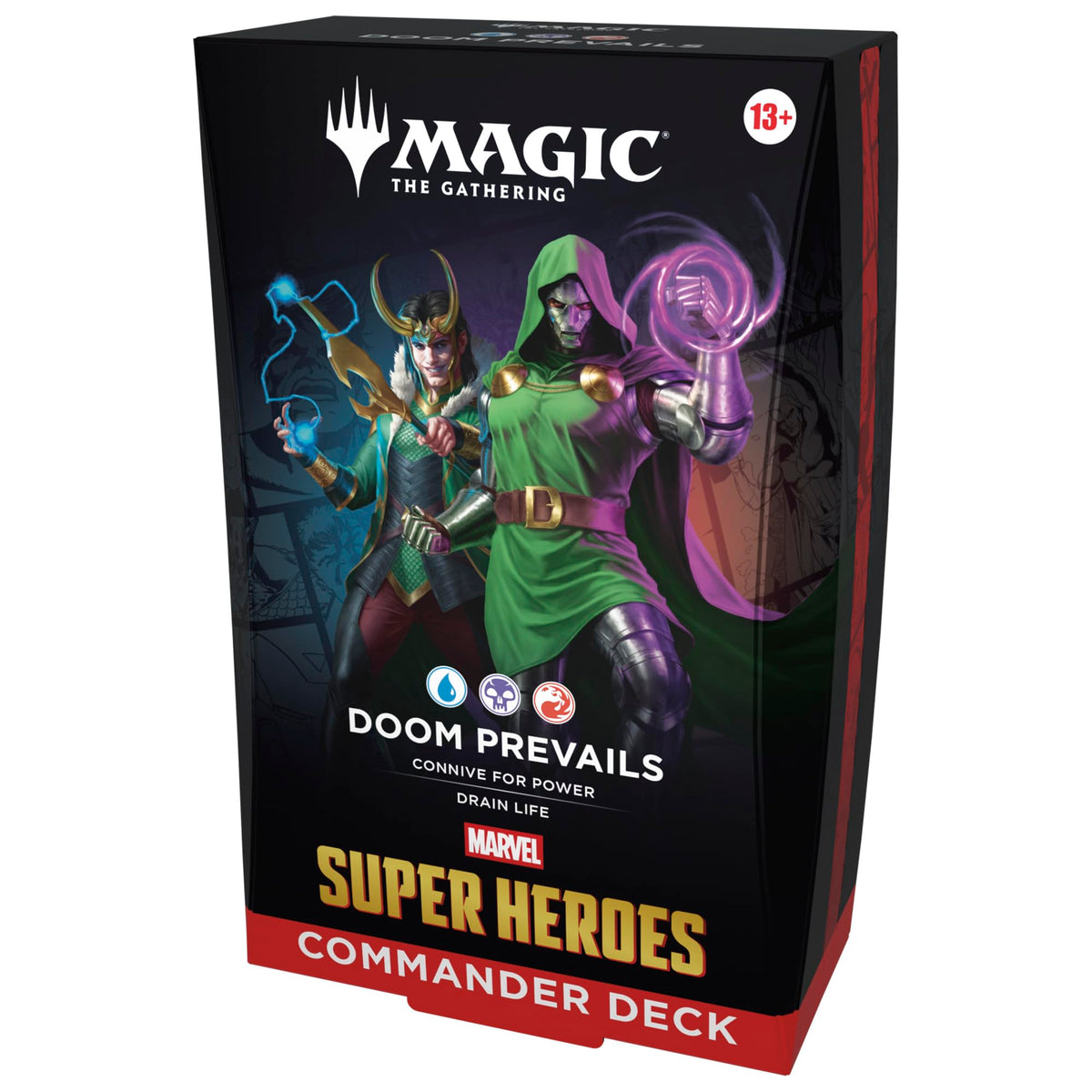 Magic: The Gathering | Marvel Super Heroes Commander Deck - Doom Prevails (100-Card Deck + Accessories) ๐ All In One Marketplace Canada