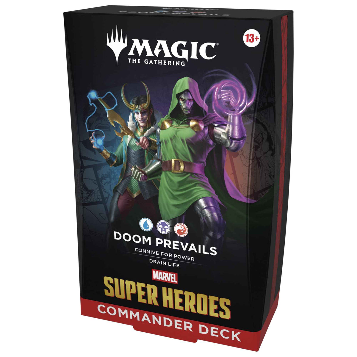 Magic: The Gathering | Marvel Super Heroes Commander Deck - Doom Prevails (100-Card Deck + Accessories) ๐ All In One Marketplace Canada