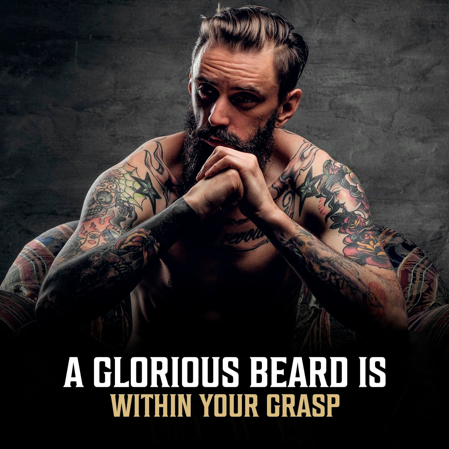 Viking Revolution - Beard Oil - All Natural Beard Oil Men with Argan Oil & Jojoba Oil - Softens, Smooths & Strengthens - Beard Conditioner - Gifts For Men - Spiced Vanilla - 30 ml ๐ All In One Marketplace Canada