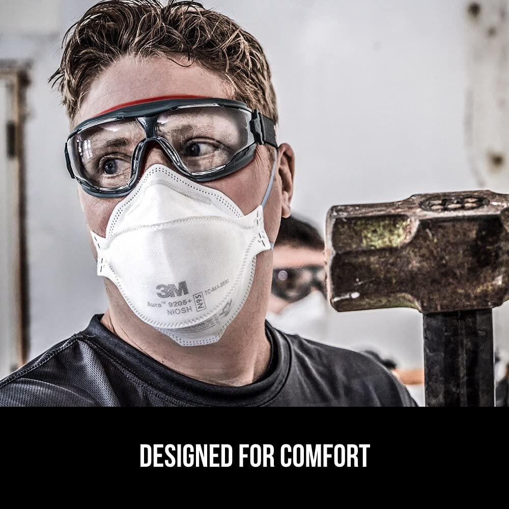 3M Aura N95 Particulate Respirator N95 Mask 9205PP-10-DC, 10 Masks π All In One Marketplace Canada