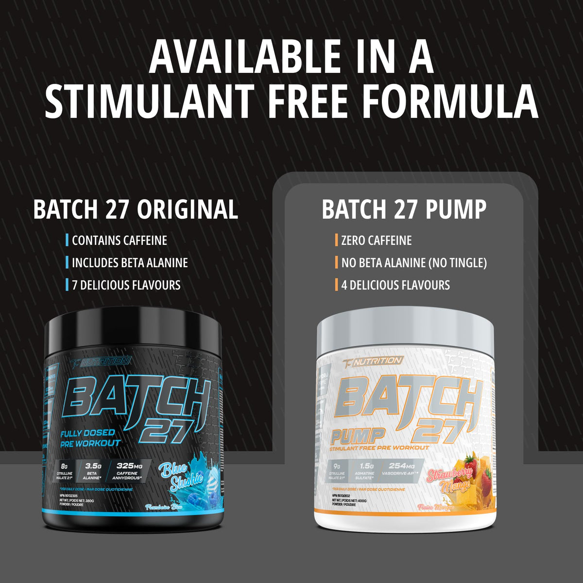 Batch 27 Pre Workout Powder - Nitric Oxide Booster & Preworkout for Men and Women w/Citrulline, Beta Alanine, Caffeine for Enhanced Energy, Endurance, & Reduced Fatigue - 40 Servings, Peach Rings ๐ All In One Marketplace Canada