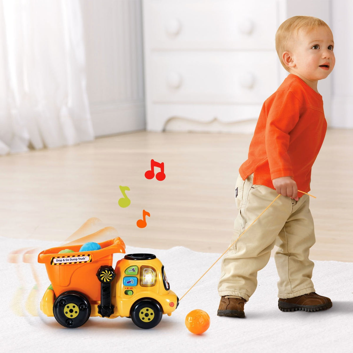 VTech Drop & Go Dump Truck - Orange ๐ All In One Marketplace Canada