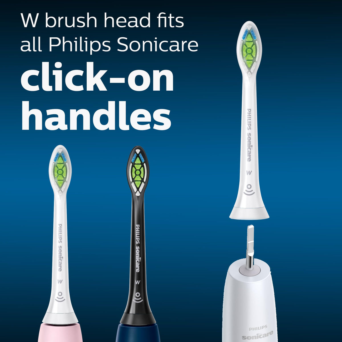 Philips Sonicare DiamondClean Electric Toothbrush Heads, Motorized Sonicare Toothbrush Heads, BrushSync Technology, Brush Head Pack (2 Heads), White, HX6062/65 ๐ All In One Marketplace Canada