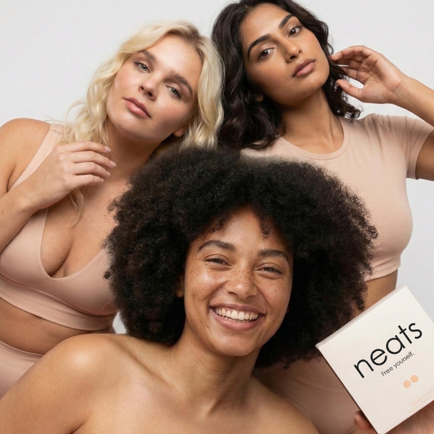 NEATS Nipple Covers for Women, Reusable & Hypoallergenic Nipple Pads, Adhesive Silicone Pasties Bra Champagne ๐ All In One Marketplace Canada