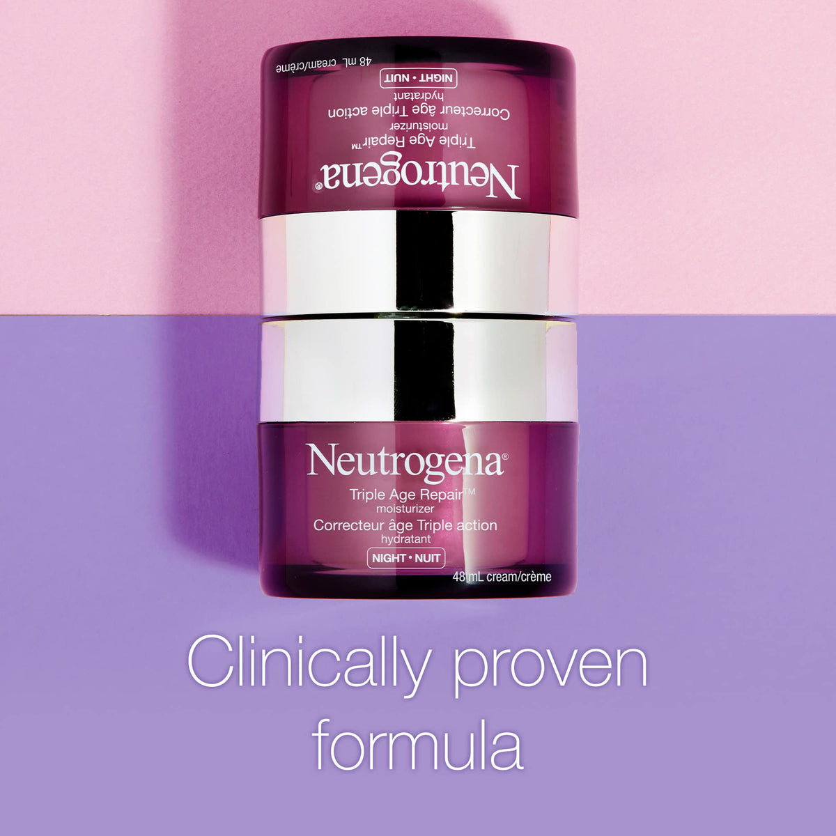 Neutrogena Anti Aging Face Cream SPF 25, Triple Age Repair for Wrinkles, Tone, and Firmness, 48 mL ๐ All In One Marketplace Canada