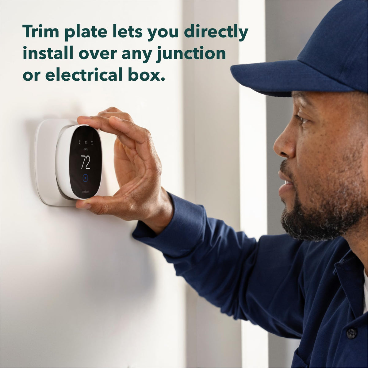 ecobee Trim Plate for Smart Thermostat Essential - Thermostat Accessory ๐ All In One Marketplace Canada