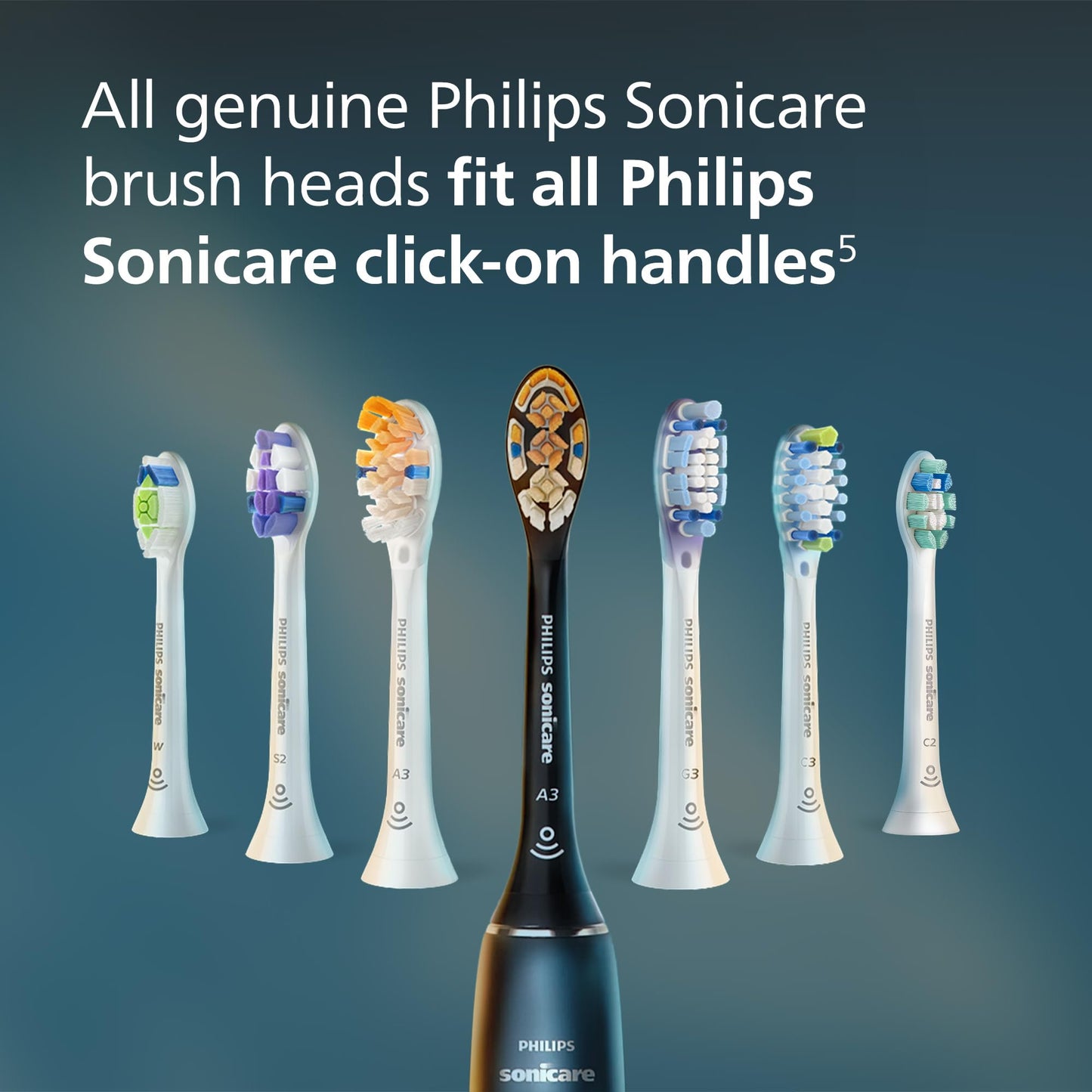 Philips Sonicare Optimal Plaque Control Electric Toothbrush Heads, Motorized Sonicare Toothbrush Heads, BrushSync Technology, Brush Head Pack (3 Heads), White, HX9023/65 🍁 All In One Marketplace Canada