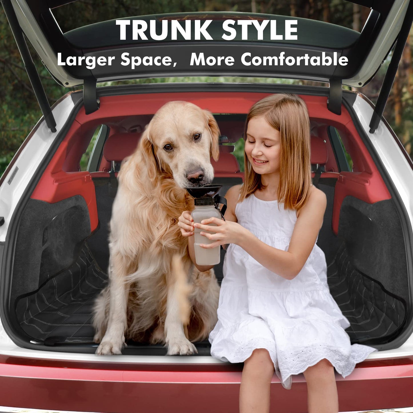 Dog Car Seat Cover, Multifunctional Dog Hammock for Back Seat,Waterproof Car Seat Protector, Scratch Proof Dog Seat Cover for Back Seat, Nonslip Seat Covers for SUV,Trucks, Cars ๐ All In One Marketplace Canada
