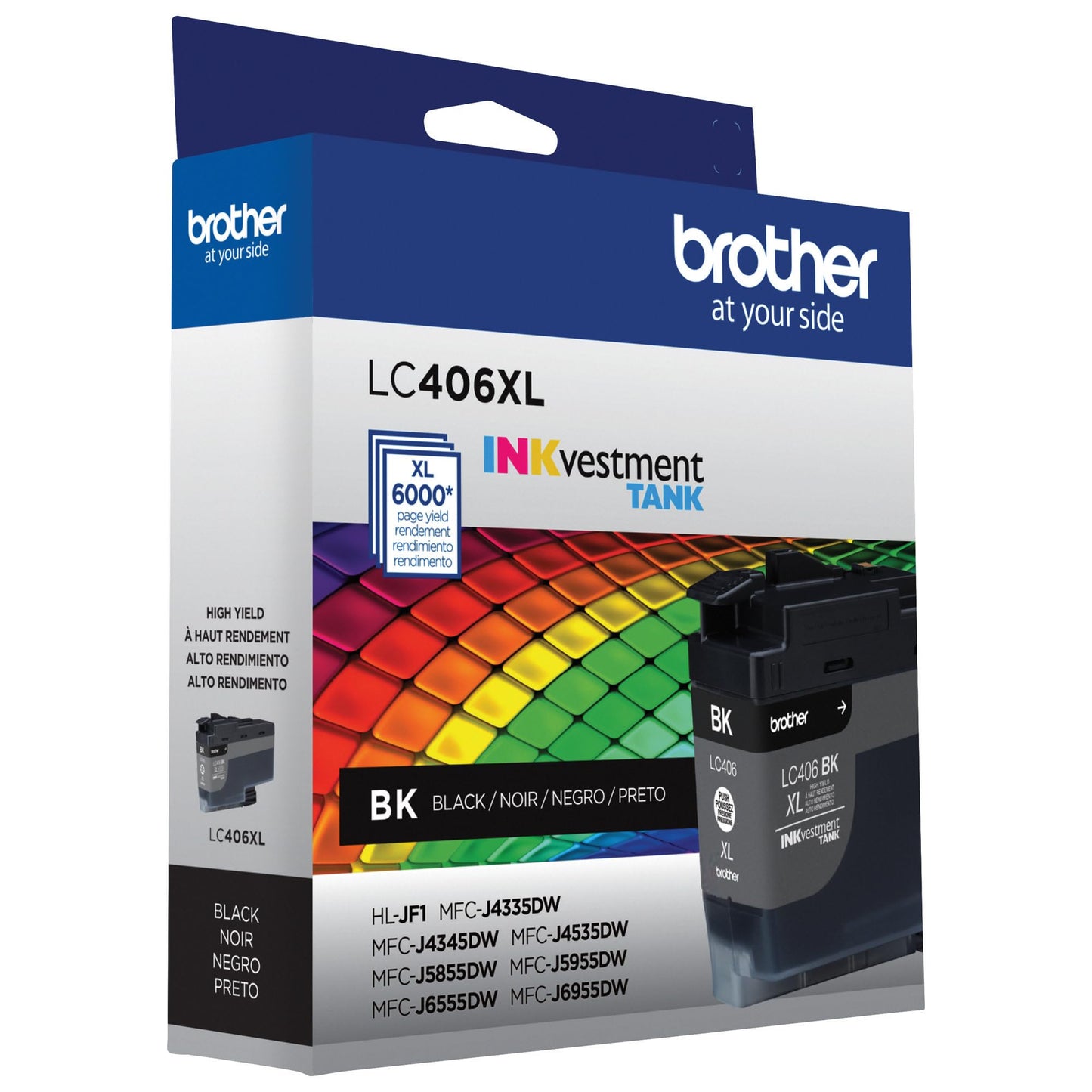 Brother Genuine LC406XLBKS INKvestment Tank High-Yield Black Ink Cartridge, MFC-J4535DW, MFC-J5855DW, MFC-J6555DW ๐ All In One Marketplace Canada