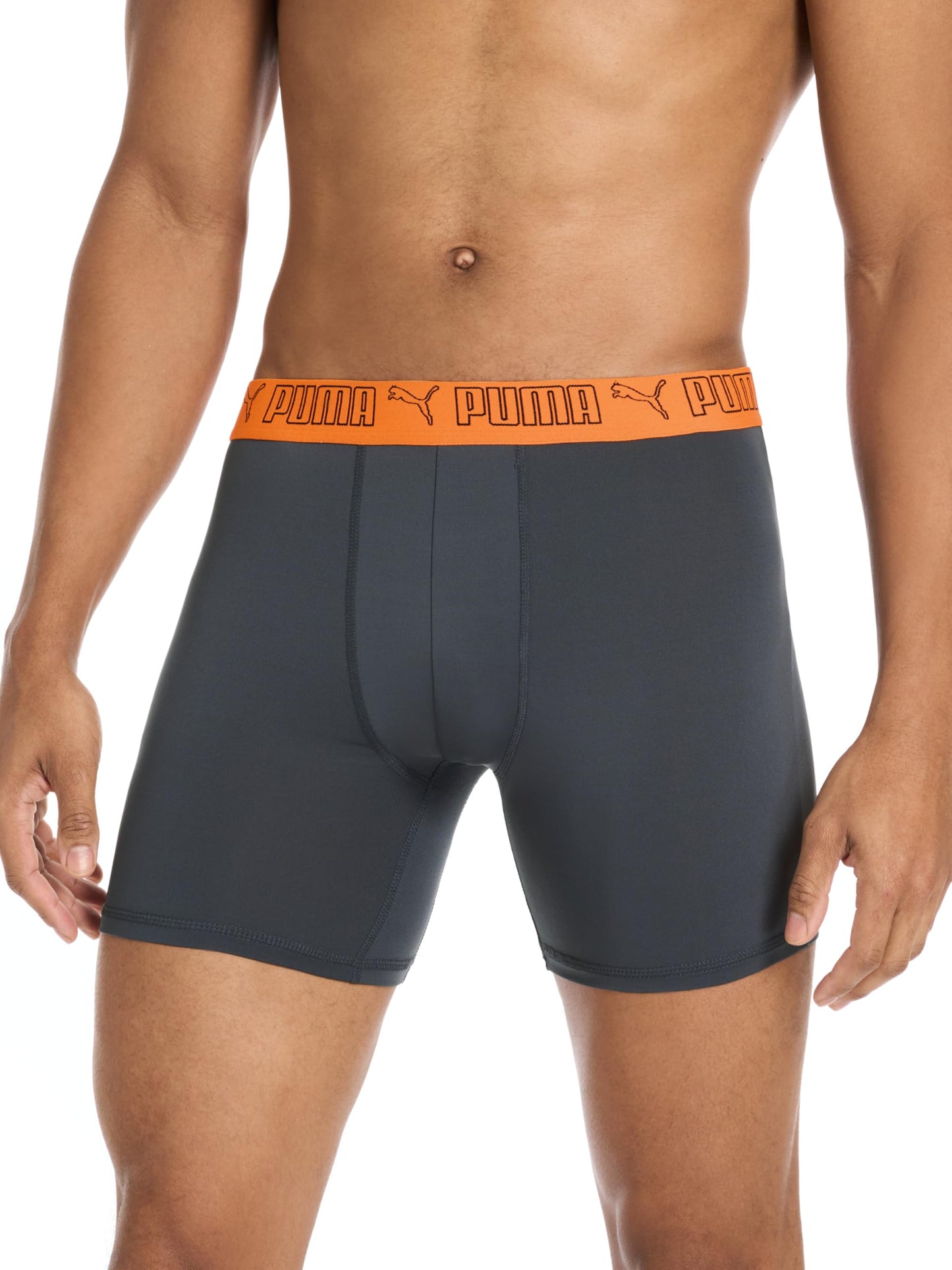 Puma Mens 5 Pack Performance Boxer Briefs, Black/Grey/Navy/Bright, Medium š All In One Marketplace Canada