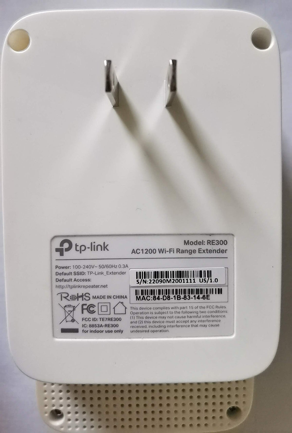 TP-Link AC1200 WiFi Extender (RE300) - Covers Up to 1500 Sq.ft and 25 Devices, Up to 1200Mbps, Supports OneMesh, Dual Band Internet Repeater, Range Booster ๐ All In One Marketplace Canada
