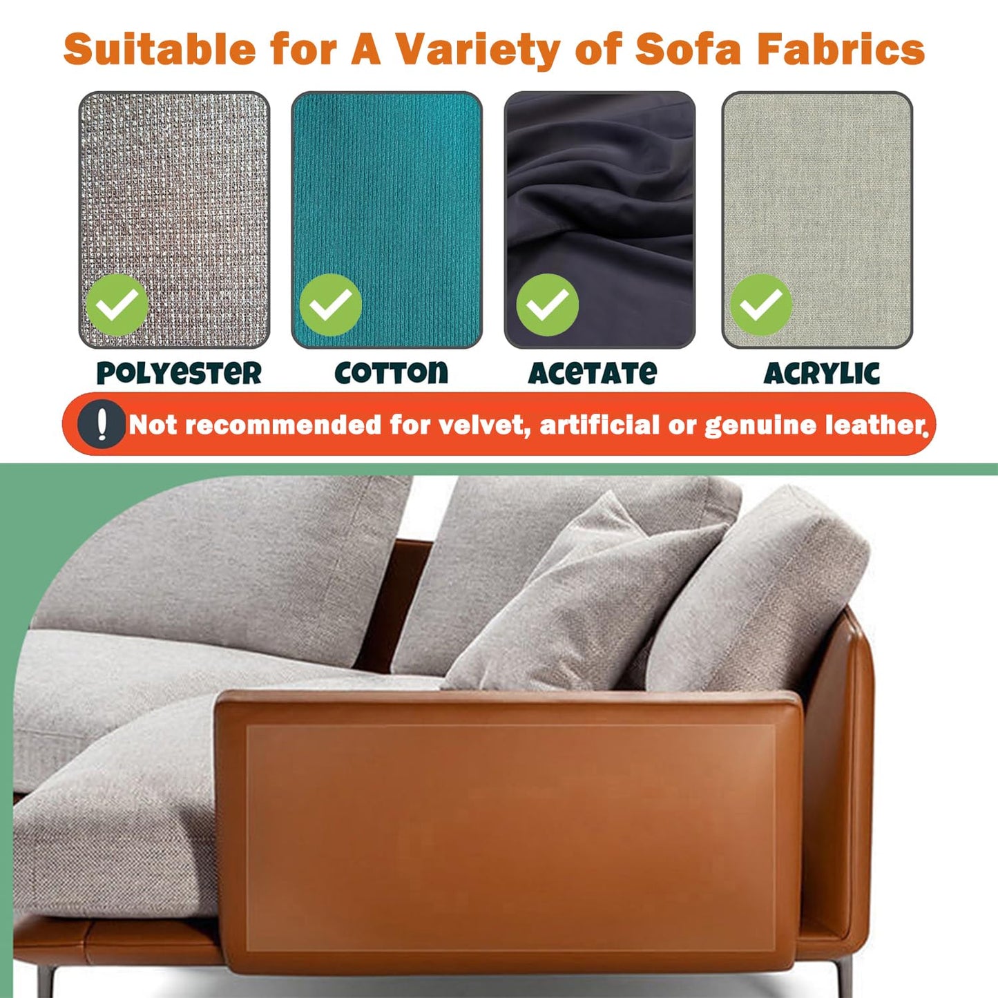 Cat Scratch Protector 15.7" x 118" Self-Adhesive Single Side Furniture Protectors from Cats Scratch Cat Couch Scratch Protector Transparent DIY Cutting Anti Scratch Furniture 🍁 All In One Marketplace Canada