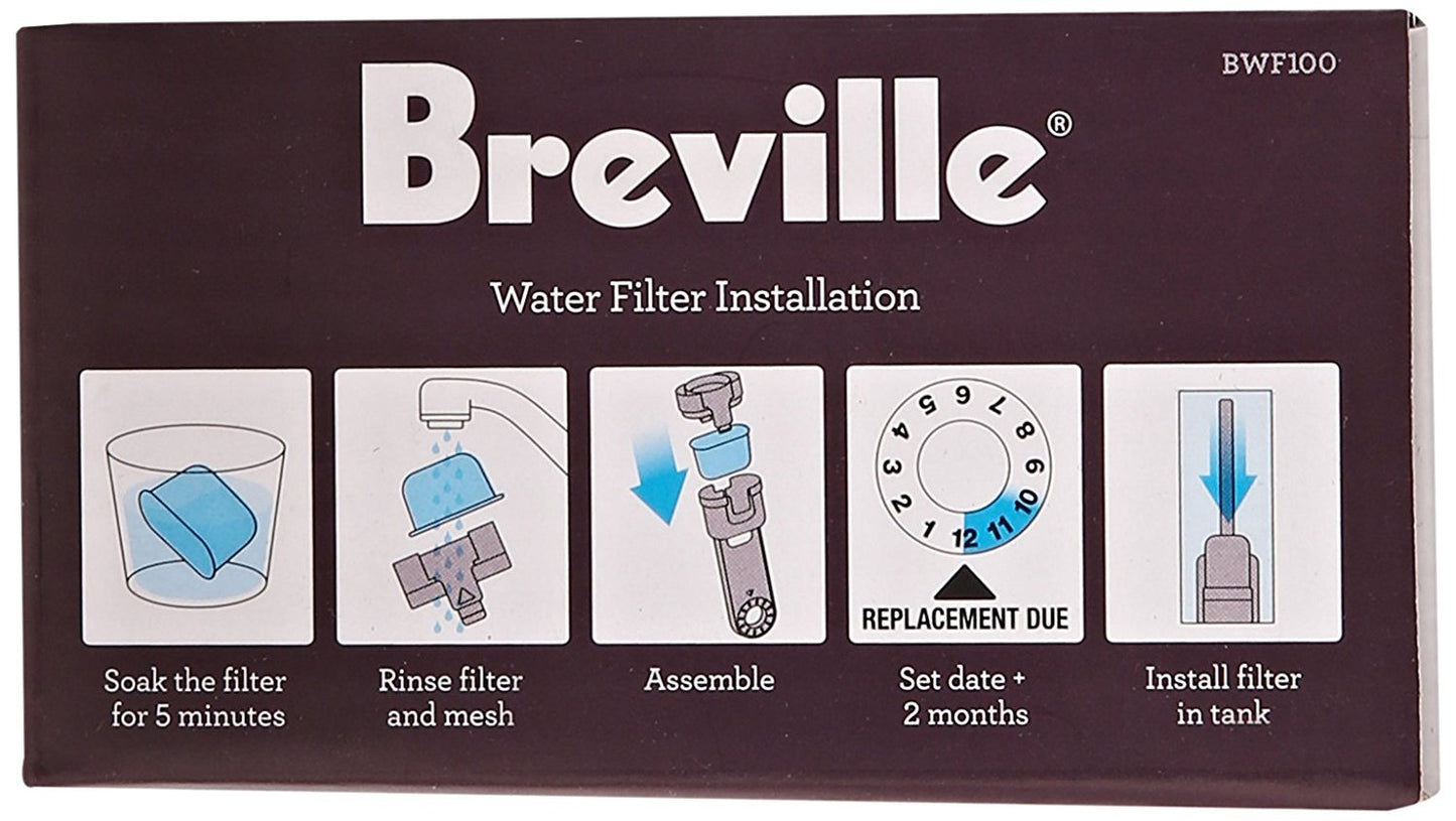 Breville Single Cup Brewer Replacement Charcoal Filters,White, 6 - BWF100 ๐ All In One Marketplace Canada