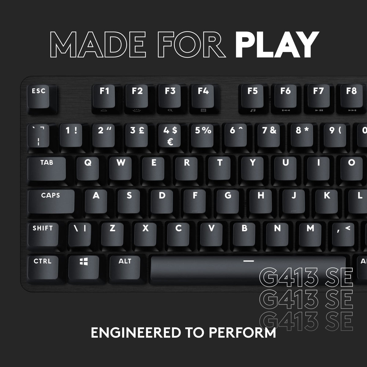 Logitech G413 SE Full-Size Mechanical Gaming Keyboard - Black ๐ All In One Marketplace Canada