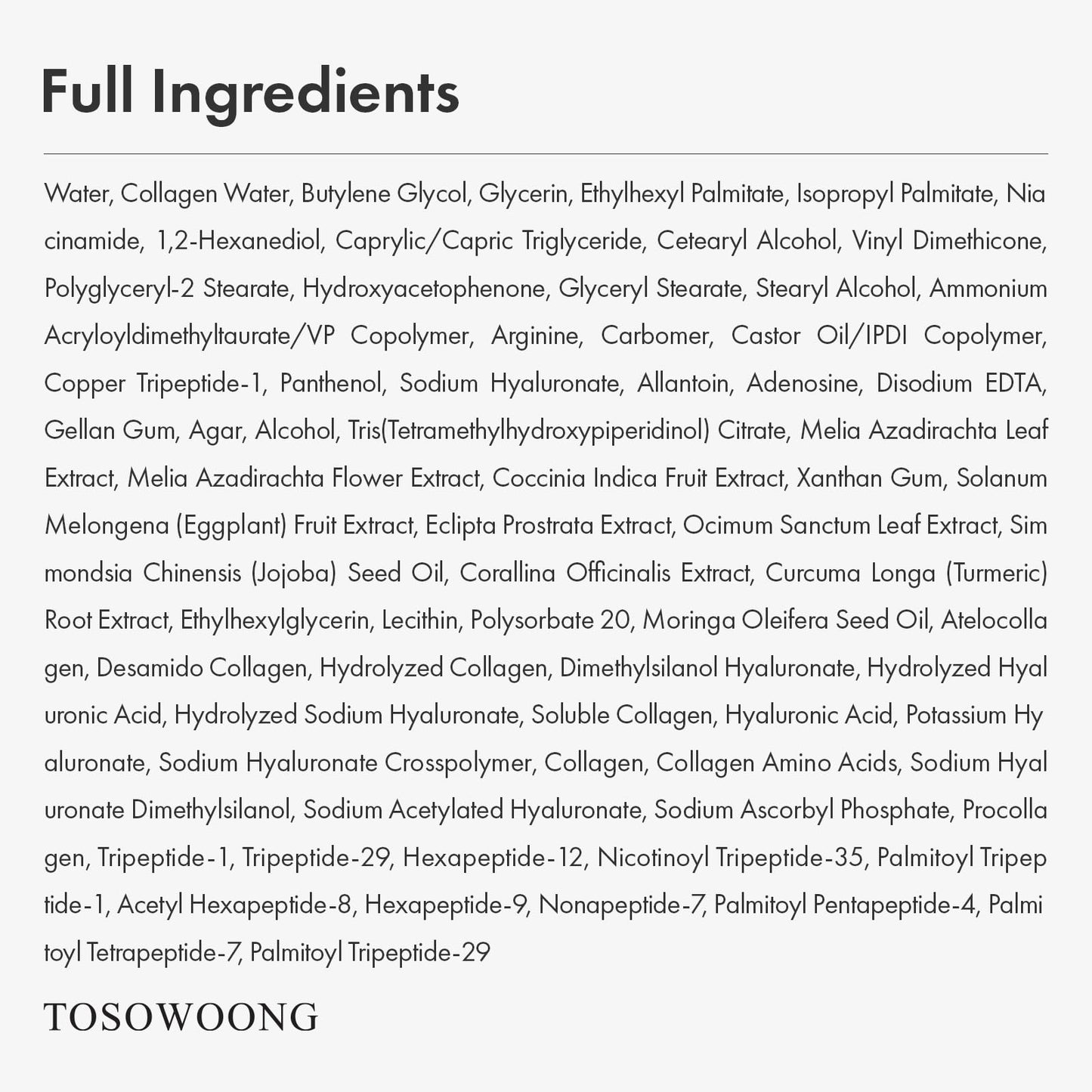 TOSOWOONG Copper Peptide 12 Cream, 99% Purity Copper Tripeptide-1 (GHK-Cu), Multi-Peptide Moisturizing Cream for a Soft, Supple & Hydrated Appearance, Korean Skincare, 50ml / 1.69 fl.oz. 🍁 All In One Marketplace Canada
