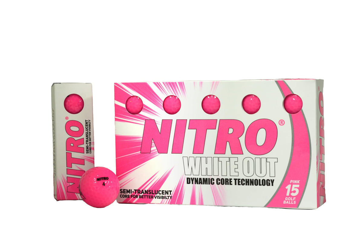 Nitro White Out Ball (15-Pack), Pink ๐ All In One Marketplace Canada