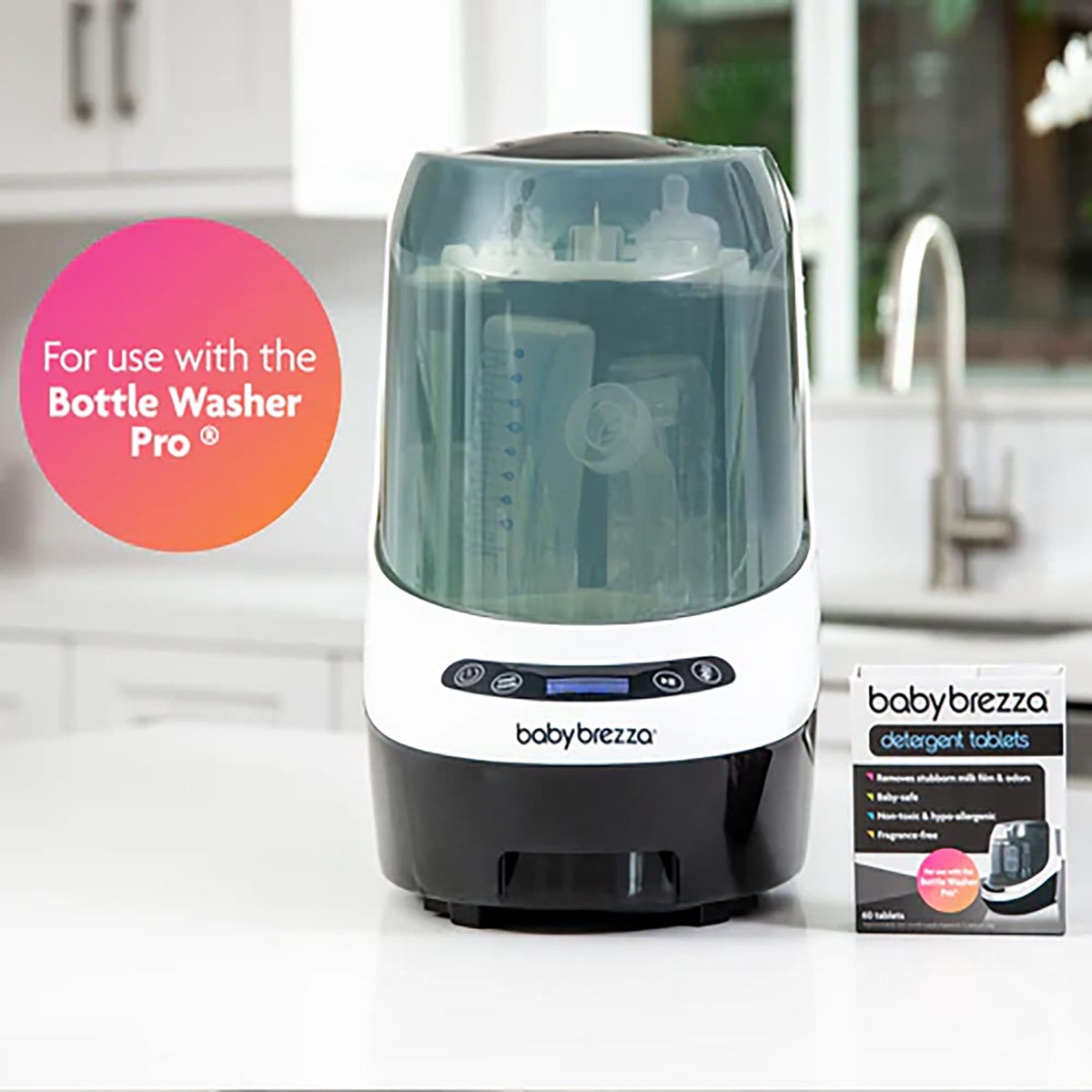 Baby Brezza Official Detergent Soap Tablets for Baby Brezza Bottle Washer Pro, 120 Tablets 🍁 All In One Marketplace Canada