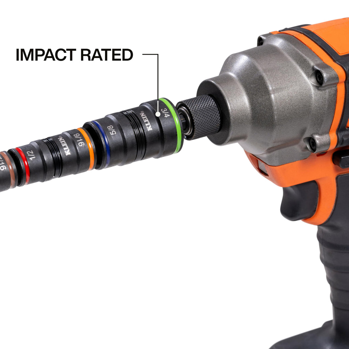 Klein Tools 32934 Impact Driver, 9-in-1 SAE Impact Socket Set, 4 Flip Sockets with 1/4, 5/16, 3/8, 7/16, 1/2, 9/16, 5/8, and 3/4-Inch Nut Driver Sizes with Bit Holder, 6-1/2-Inch Shaft ๐ All In One Marketplace Canada