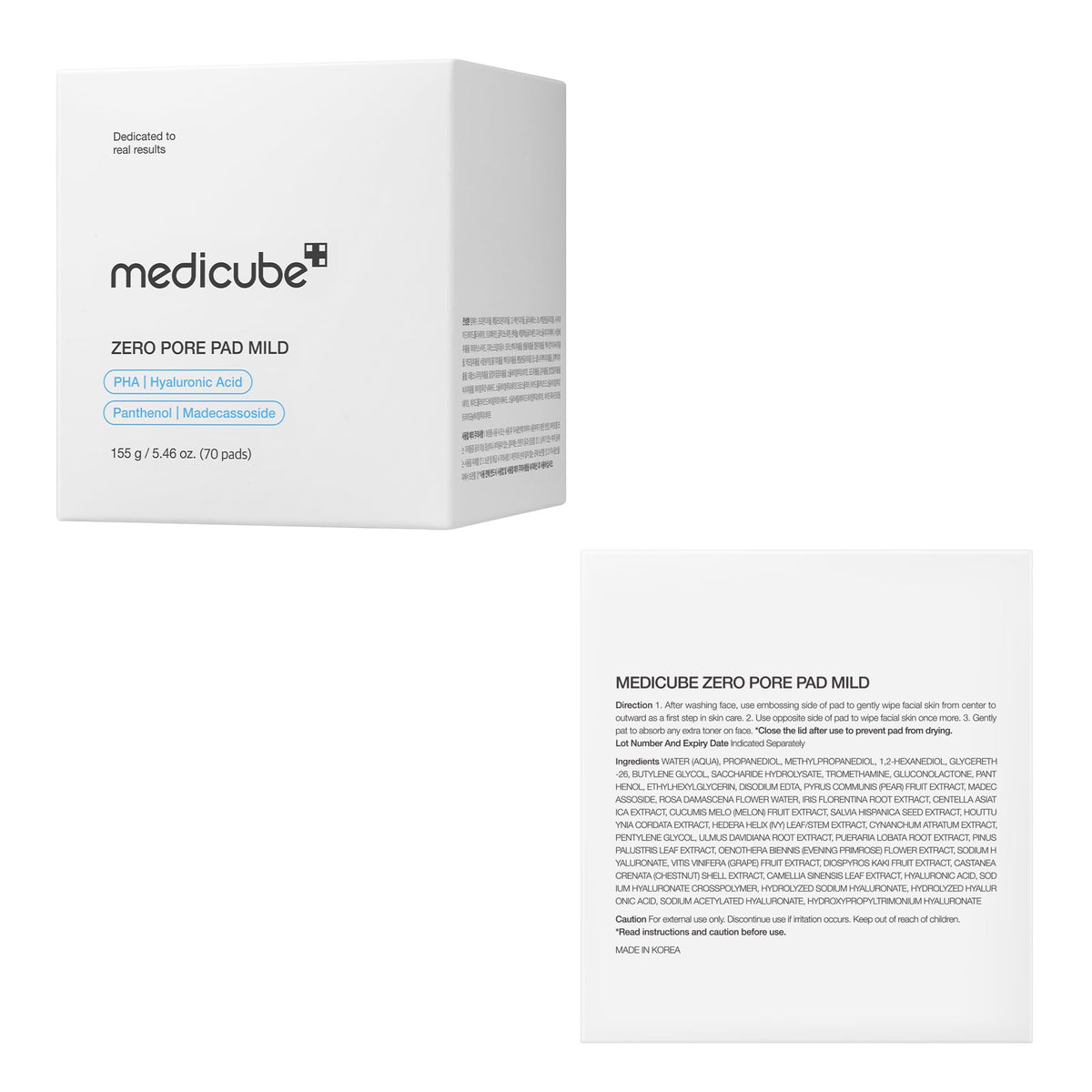 medicube Zero Pore Mild Pad 70 pads ๐ All In One Marketplace Canada