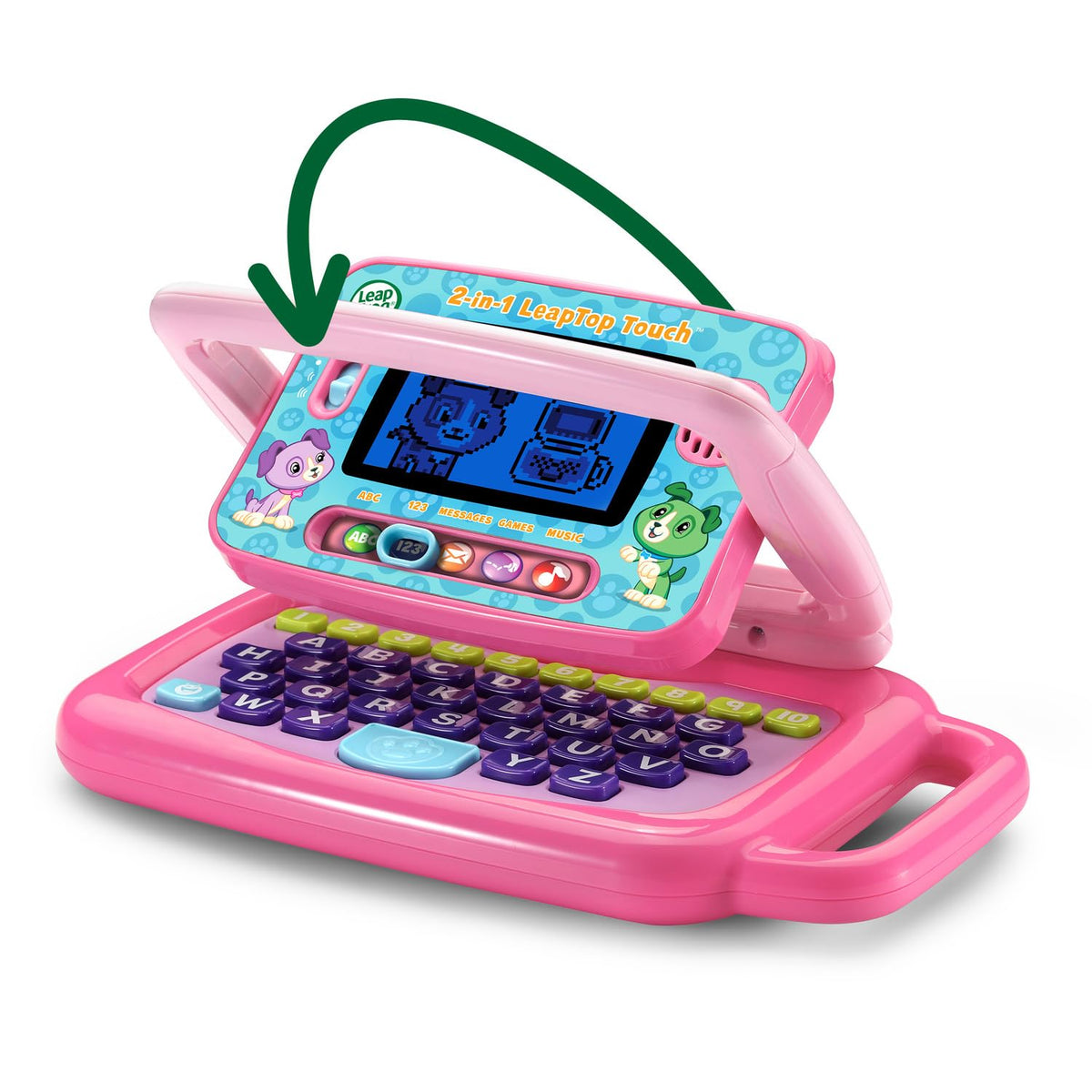 Leapfrog 2-in-1 LeapTop Touch Pink (English Version) ๐ All In One Marketplace Canada