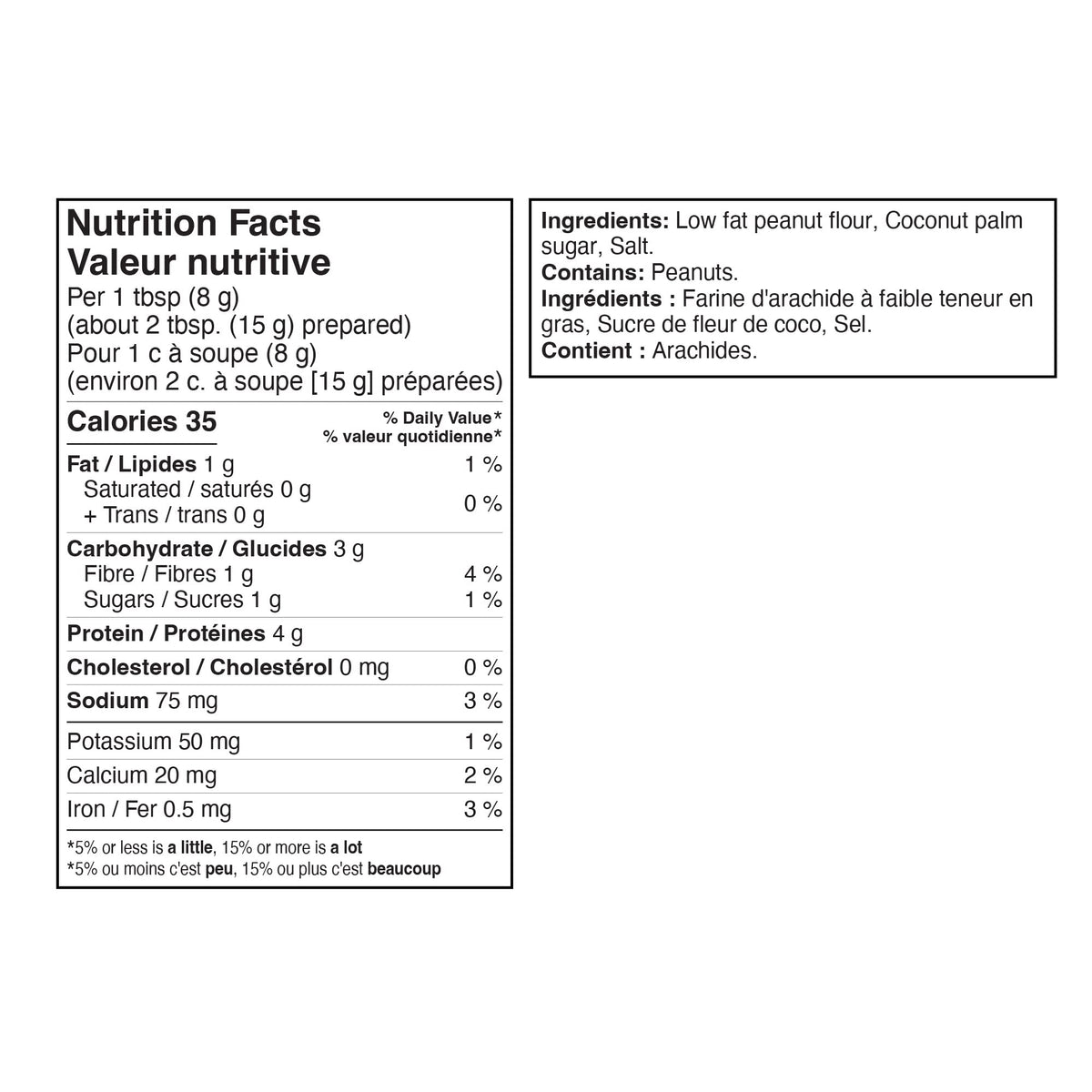 PBfit All-Natural Peanut Butter Powder, Peanut Butter Powder from Real Roasted Pressed Peanuts, Low in Fat High in Protein, 4g of Protein, 425g (15oz) π All In One Marketplace Canada