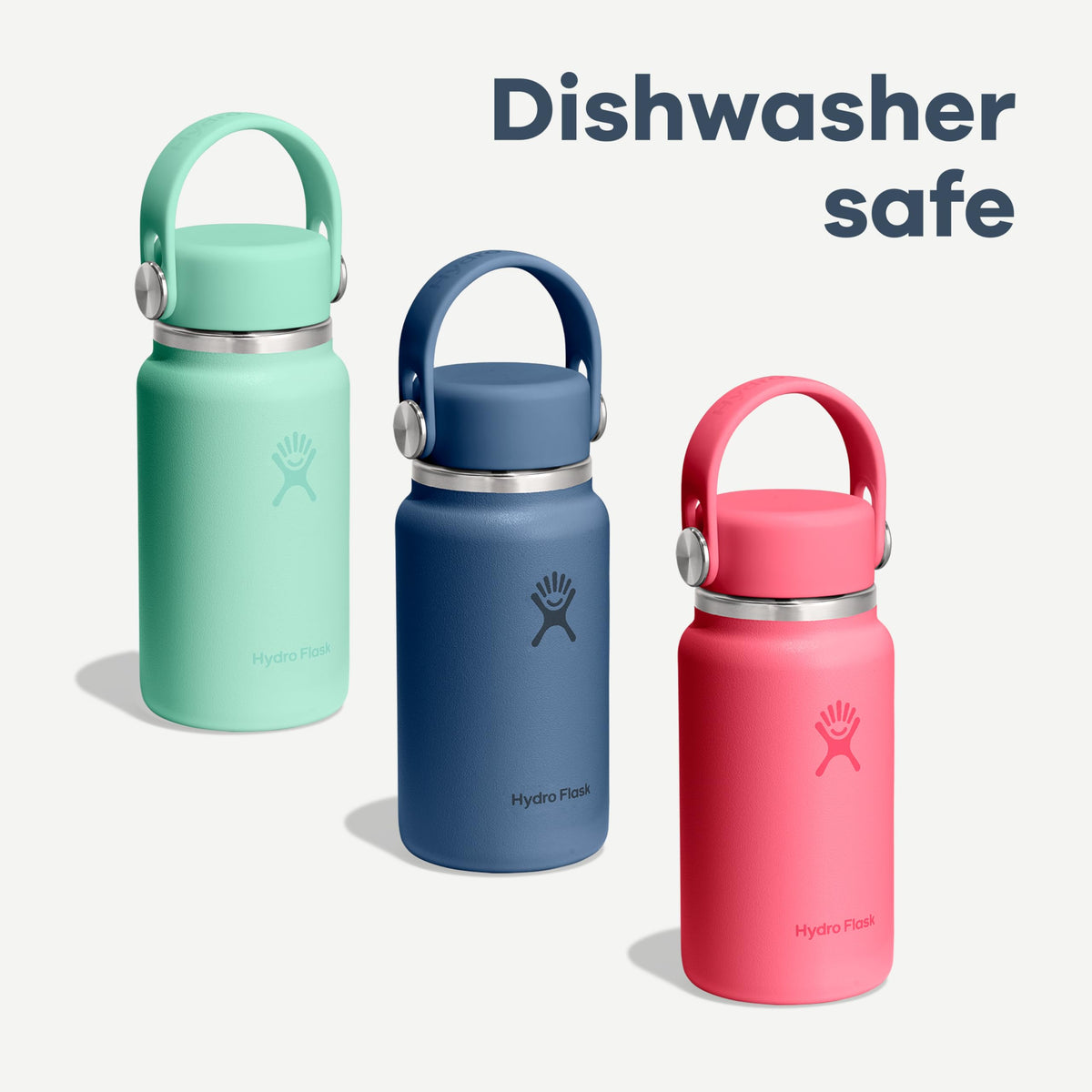 Hydro Flask Micro Bottle - Insulated Mini Leak Proof Flask for Purse or Pocket in 6.7 Oz Tonal White ๐ All In One Marketplace Canada