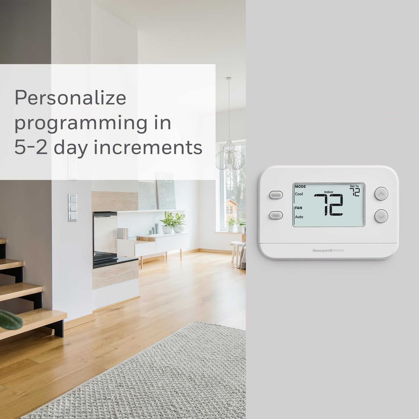 Honeywell Home X2P Programmable Thermostat, White π All In One Marketplace Canada