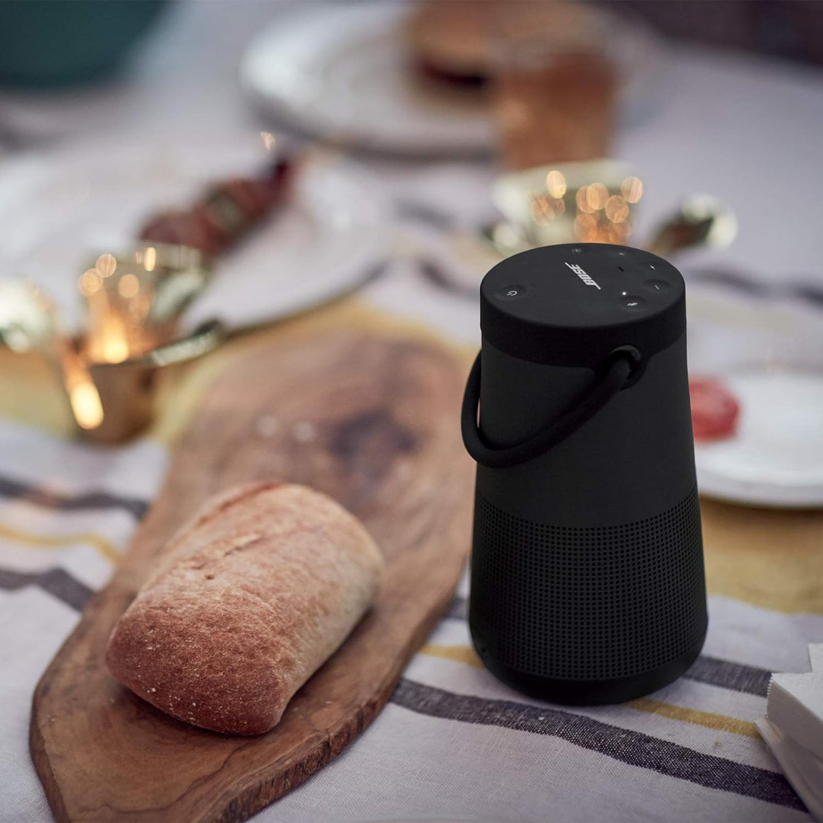 Bose SoundLink Revolve+ (Series II) Portable Bluetooth Speaker - Wireless Water-Resistant Speaker with Long-Lasting Battery and Handle, Black 🍁 All In One Marketplace Canada