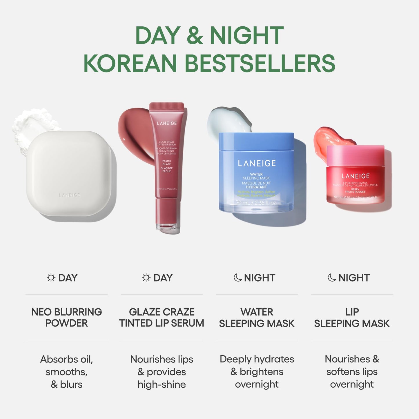 LANEIGE Neo Blurring Powder: Korean Oil-Control Compact with Pore Blurring, Smoothing Finish & Travel-Friendly, No-Spill Packaging ๐ All In One Marketplace Canada