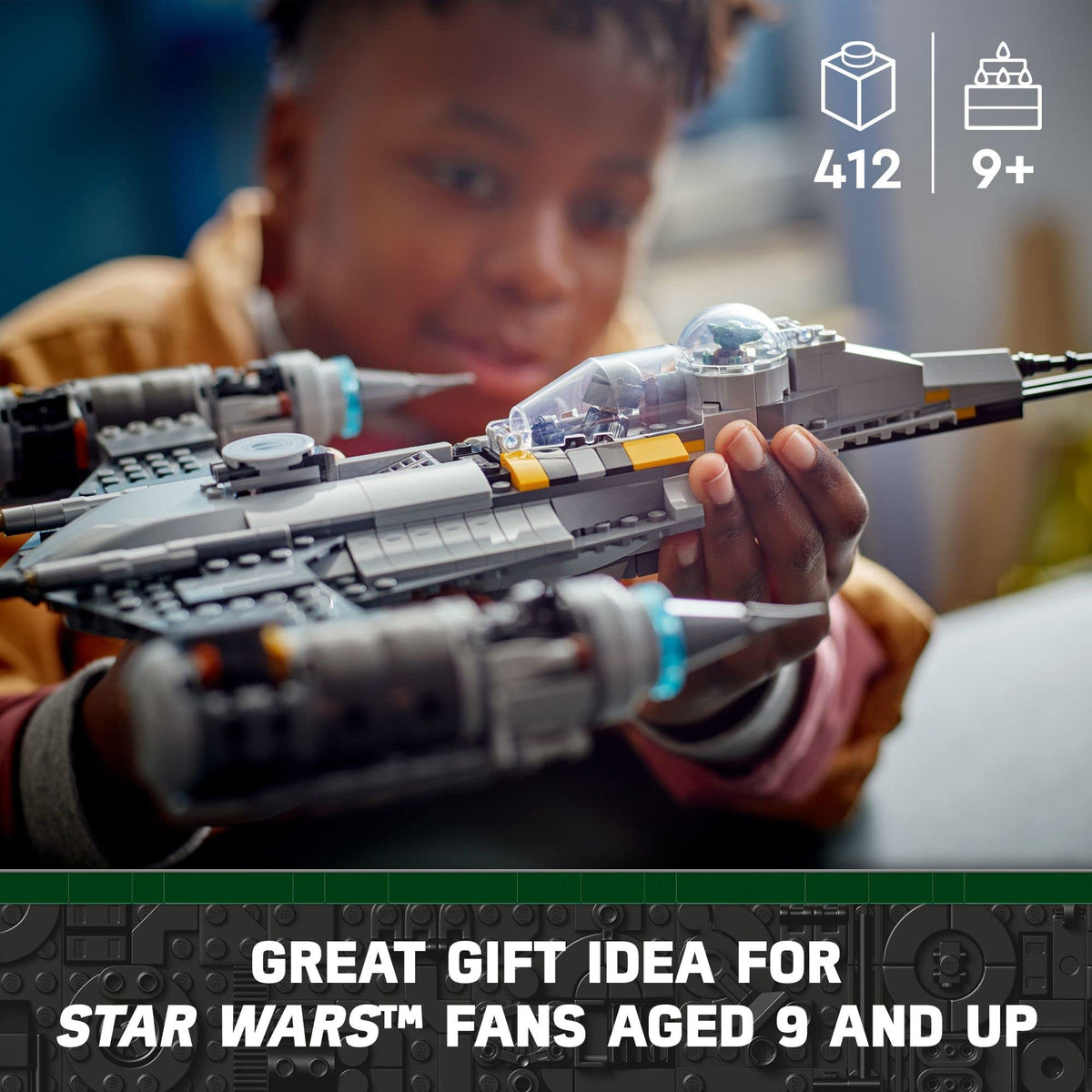 LEGO Star Wars The Mandalorian's N-1 Starfighter 75325 Building Set - The Book of Boba Fett, Featuring Baby Yoda Grogu and Droid Toy Figures, Birthday Gift idea for Kids, Boys & Girls Ages 9+ ๐ All In One Marketplace Canada